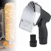 Wireless Electric Kebab Slicer, Commercial Shawarma Meat Slicer Machine, Handheld Roast Meat Cutting Machine, Adjustable Thickness 0-8mm for Cutting Turkish Kebab Lamb