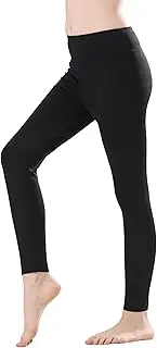[CVVTEE] Girls Athletic Leggings High Waist Yoga Pants Dance Running Sports Tights