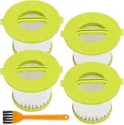 Replacement Filter Compatible with Ryobi ONE+ 18V Handheld Vacuum Models PCL700 PCL704 PCL705 Compare to Part # A32F05N A32HF00 (4 Pack)