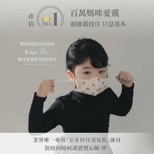 一心一罩 小童3D醫用口罩(10入/袋)～好運旺旺來 嬰兒/兒童/親子口罩