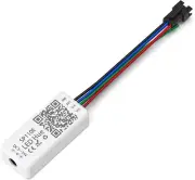SP110E WS2812B WS2811 Addressable LED Bluetooth Wireless Remote Controller DC 5V