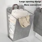 Clothes Basket Laundry Storage Laundry Storage Bag with Lid Handle Design