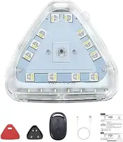 Car Flashing Lights | Anti-Collision Light with Remote Control,Wireless Light, 7 Colors Flashing Lights for Car, , Truck, Vehicle