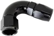 Aeroflow AF574-06DBLK 570 Series PTFE 120° Hose End -6AN