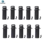 10pcs Belt Clip For BAOFENG UV-5R UV-5RA UV-5RB UV-5RC TYT TH-F8 F9 Ham Radio