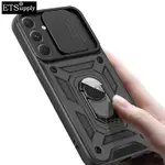 SAMSUNG 手機殼三星 GALAXY ZFOLD6 ZFOLD5 ARMOR RING COVER ADSORB 車