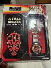 Star Wars Darth Maul Laser Dial Watch New