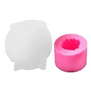 2Pcs Rose Mold Rose Silicone Mold for Making Soap Chocolate