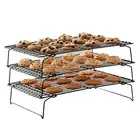 Stainless Steel Non-Stick Baking Tray with Wire Grid, Cooling Rack for Oven3526