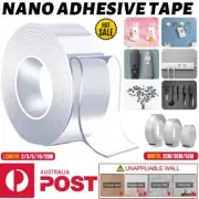 Reusable Strong Adhesive Nano-Traceless Tape Anti Slip Gel Double Sided Clear