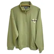 True Religion Kalamata Mock Quarter Zip Pullover Mens Size XXL NWT