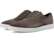 Johnston Murphy Collection Bolivar Cap Toe Gray Italian Suede NIB Mens Size 10