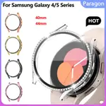 SAMSUNG DIAMOND PC+鋼化玻璃外殼適用於三星 GALAXY WATCH SERIES 5 4 44MM