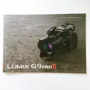 LUMIX G9 proⅡ 2 Digital Camera Japanese Catalog Published in September 2023