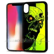 ( For iPhone XS / iPhone X ) Back Case Cover AJ11116 Skull