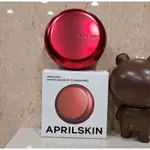 正貨中文標【APRILSKIN】全新：APRILSKIN超持久霧感遮瑕氣墊-絲絨紅/APRILSKIN遮瑕氣墊