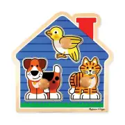 Melissa & Doug House Pets Jumbo Knob Puzzle