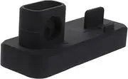 Charging Stand Base Multi Cell Phone Charger Stand Adjustable Portable Storage Rack Charger Dock Charger Station Watch Charging Watch and Phone Charger Cord Black