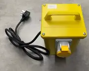 230/110V 750VA Intermittent rated portable isolation transformer 1 x 16A socket