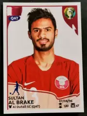 2019 PANINI Brazil Copa America STICKER #203 SULTAN AL BRAKE Qatar
