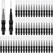 100 Pcs Micro Eyebrow Brush with Cap Brow Lamination Eyelash Brow Brush Lash Filler Eyebrow Lift Tools for Eyelashes Extensions