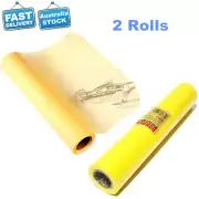 12" x 100M Tracing Paper Roll Yellow Artist Copy Drafting Acid Paper Translucent