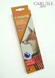 Derwent Drawing Pencil Set Of 6