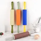 Dough Roller Patchwork Color Bakeware Non-stick Silicone Pastry Dough Flour
