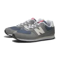 在飛比找PChome24h購物優惠-NEW BALANCE 童鞋 NB 574 灰藍 麂皮 復古