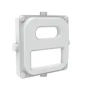 Clipsal Iconic Mechanism Cap Dual USB A+C Cool Grey