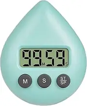 Shower Timer Waterproof for Kids,Adults with Suction Cup Energy Saver New Digital Timer (Light Green)