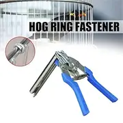 Plier Wire Cage Clamp Pliers Tools for M Type Nails Chicken Rabbit Bird Cage Fastening Clamp Hog Ring Fencing Crimping Tool Heavy Duty