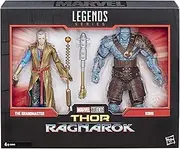 MARVEL THOR Ragnarok Legends Series - Grandmaster & Korg 6" Action Figures 2 Pack - Kids Toys - Ages 4+