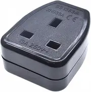 UK British Standard Power Adaptor Detachable Female Socket 13A 250V,DIY Detachable UK Female Socket Power Adapter
