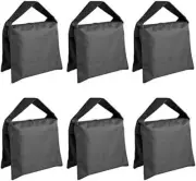 Black Sand Bag Set for Photography Studio Light Stands and Tripods