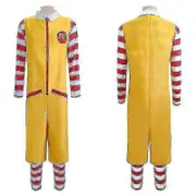 Mcdonald's Cosplay Costume Halloween Carnival Adult zZ XXL