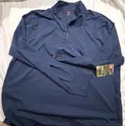 Ozark Trail Men's Quarter Zip Pullover with Long Sleeves XL NEW