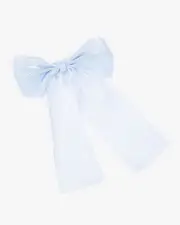 Blue Sheen Hair Bow