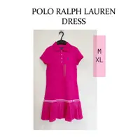 在飛比找蝦皮購物優惠-POLO RALPH LAUREN-女童百褶連身裙-桃紅/鵝