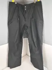 NEW Patagonia Mens Snow Pants XXL Black Recco Ski Snow Board H2No Sled Snowshot