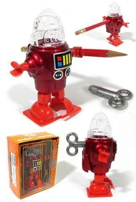 Robby Red Robot Sharpener (Includes One Sharpener)