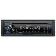 Kenwood Single DIN Bluetooth USB MP3 FLAC AM/FM CD Car Stereo KDC-BT282U