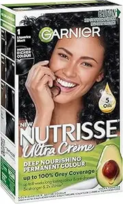 Garnier Nutrisse Permanent Hair Colour 1 Liquorice Black
