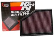 K&N 33-3079 Hi-Flow Air Intake Drop in Panel Filter for BMW "See Detail" (for: BMW)