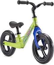 Chipmunk RoyalBaby Balance Bike for 2 to 5 Years Boys and Girls, No Pedal Walking Bike with Lightweight Magnesium Frame, EVA Tire, Multicolor Available (Green) …,12"