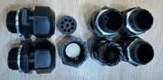 New 100 x Heyco SMCG 1 NPT BLK 9-5.5mm W/2252, M8437GBK-SM