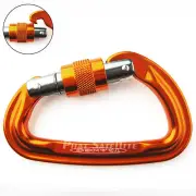 3pc Trango Superfly Screwlock Carabiner Fishing Tactical Mountain ROCK Climbing