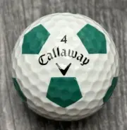 Rare Callaway Chrome Soft Truvis Green Pent NEW Golf Ball (1)