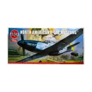 Airfix Aircraft Models 1:24 North American P-51D Mustang New