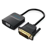 Vention EBBBB 1080P DVI to VGA Converter Video Adapter Cable with Micro USB Power Port